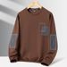 New Men's Casual Round Neck Long Sleeved Pullover T-Shirt Spring And Autumn Hoodies, Versatile For Teenagers Ccc_viptrois.com