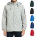 Men's Waterproof Windbreaker Jacket Outdoor Hooded Softshell Coat For All Seasons Lightweight Breathable And Windproof Rain Jacket For Hiking Travel_viptrois.com