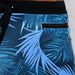 Men's Tropical Leaf Print Swim Trunks Quick-Dry Tight Fit Boxer Style Swimming Shorts_viptrois.com