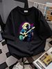 Punk Rock Guitar Great Pyrenees Dog Guitarist T-Shirt Slightly Comfortable Casual Unisex Stylish Homme Designer Clothes Top For Everyday Wear Soft_viptrois.com