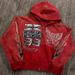 Men's Clothing Street Hip Hop Star Girl Print Black Zipper Hoodie Jacket Sweatshirt_viptrois.com
