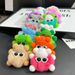 Bag Charms Real Rex Rabbit Fur Small Coal Ball Elf Cute Plush Doll Coal Ball Pendant Keychain Bag Pendant Small_viptrois.com