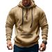 New Winter Loose Heavy Velvet American Casual Men's Sportswear Hooded Sweatshirt Men_viptrois.com