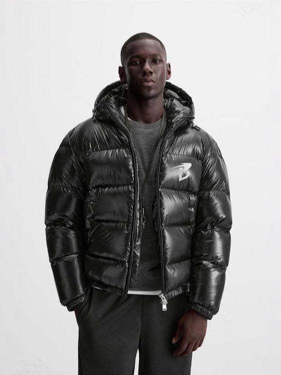Men's Clothing Men's Fashion Brand Fluffy Down Cotton Coat With Letter B Rocket Design, European And American Style Outerwear_viptrois.com