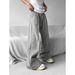 Men's Clothing Niche High End Heavy Wide Leg Sweatpants Autumn And Winter Loose Straight Gray Sports Casual Pants_viptrois.com