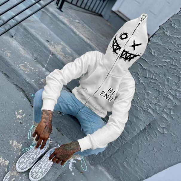 2023 European American Dark Gothic Style Y2k Letter Print Sweatshirt For Men And Women Trendy Fashion Hoodie Ins_viptrois.com