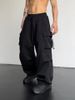 Men's Clothing 2025 Hot Style Quick Drying Overalls For Men And Women High Waist Wide Leg Casual Sports Trousers American Parachute Trendy Trousers_viptrois.com