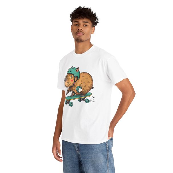 Capybara T-Shirt Mens Womens Tees Top - Smart Funny Tee For Quick Thinkers_viptrois.com