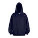 Men's Hooded Sweatshirt Winter Casual Pullover Fleece Lined Big & Tall Solid Color Streetwear Hoodie_viptrois.com
