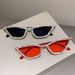 Sunglasses, new trendy internet celebrity, same style as bouncy butterfly frame with diamond cat eye triangle_viptrois.com