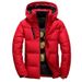 Down Short Style Slim Fit Casual Thick Warm Middle-Aged Hooded Jacket For Men's Wear_viptrois.com