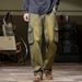 Foreign Trade Ami Kaji Hip-hop Pants Men's Nostalgic Retro Multi-pocket Fat Man Tooling Skateboard Wide-footed Pants Men's Straight_viptrois.com