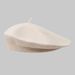 Woolen For Women Candy Color Autumn Winter Wool Knitted Korean Version Beret British Style Painter Hat_viptrois.com