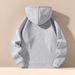 Men's Fleece Hooded Half-Zip Sweatshirt - Heavyweight Unisex Pullover With Ribbed Hem For Winter Comfort_viptrois.com