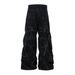 Heavy-duty Pleated Design Tie-dye Jeans For Men Hip-hop Trendy Punk Vintage Washed Loose Wide-leg Pants_viptrois.com