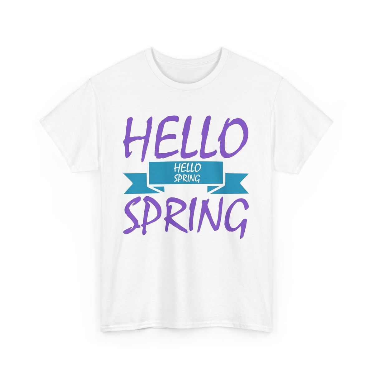 Hello Spring T-Shirt Mens Womens Tees Top | Fresh Flowers Sunshine Lover Tee |_viptrois.com