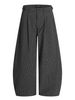 Men's & Women's Black Checkered Cargo Pants - Relaxed Fit, Straight Leg, Comfortable & Stylish For Everyday Wear_viptrois.com