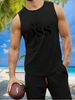 men'sHerren Sportweste Sommer Freizeit Fitnessbekleidung 100 % Polyester Atmungsaktives Schweißabsorbierendes Schnelltrocknendes Shirt_viptrois.com