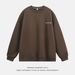 Men's Letter Print Hoodie Fall Vintage Loose Fit Pullover Sweatshirt Casual Streetwear Cotton Blend_viptrois.com