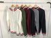 Men's British Style Turtleneck Knitwear Autumn Winter New Arrival Color Block Zipper Design for Casual Wear_viptrois.com