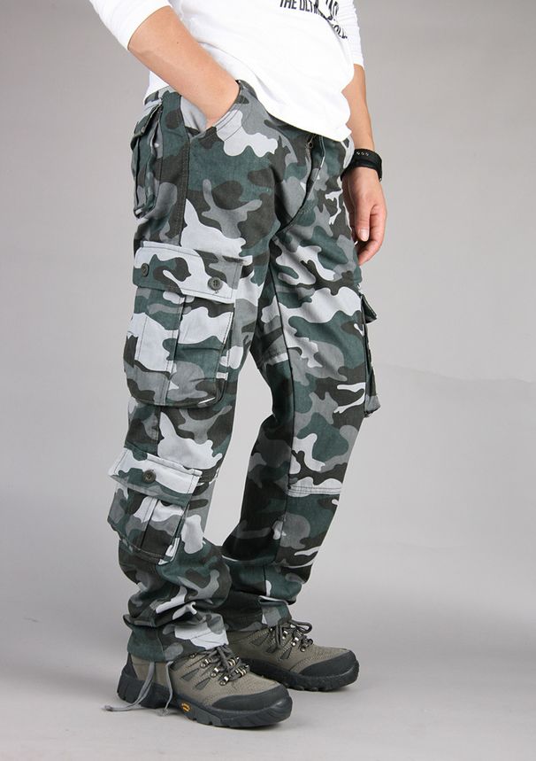 Men's Clothing Outdoor Casual Pants Men's Overalls Trousers Large Size Men's Pants Tactical Pants Trendy_viptrois.com
