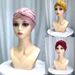 Women's Hijab side braided headdress hat headscarf pure color versatile soft and comfortable_viptrois.com