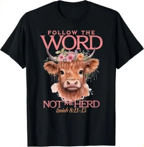T-shirtt-shirtfollow Word Not The 2026 Herd Christian Western_viptrois.com