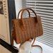 Women's Shoulder Bags A Stylish And Elegant Single-shoulder Crossbody Bag For A Trendy Solid-color Woven Girl With A Touch Of Retro Charm_viptrois.com