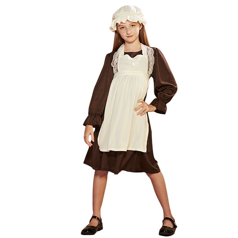 Character costume World national costume maid costume Halloween children costume_viptrois.com