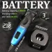 Professional km-1670 Hair Adjustable hine 9000RPM Brushless Motor Large battery 2500mAh Clipper Trimmer for Men tool_viptrois.com