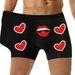 Pulse Cross-Border Xiyin Hot-Selling I Love My Wife European Size Men's Boxer Shorts Personalized 3D Print_viptrois.com