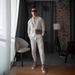 Men's Clothing European And American New Men's Casual Sports Long Sleeved Trousers Two Piece Suit Light Mature Simple Beach Men's Suit_viptrois.com