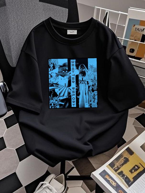 Weather Report T Shirt New Jaco Jazz Wayne Slightly Homme Graphic Stylish Streetwear Casual Breathable Summer Top For Everyday Wear Comfortable_viptrois.com