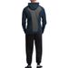 Men's Autumn Winter Two Piece Suit Hooded Fleece Sweatshirt And Sweatpants Casual Loose Fit European Size_viptrois.com