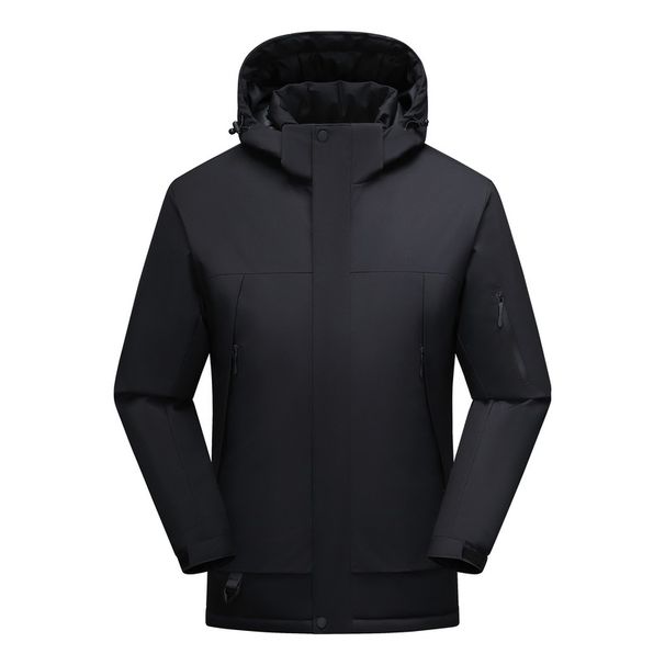 Winter Jacket Men, Thickened Coat, Youth Windproof Waterproof Outdoor Jacket, Warm Cotton Clothing For Men_viptrois.com