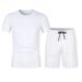 Summer Men's Short Sleeve Set Casual Versatile Breathable T-Shirt Sports Shorts Style_viptrois.com