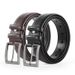 Men's Belts New Men's Lychee Pattern Pin Buckle Belt Step Line PU Alloy Pin Buckle Simple Casual Style Men's Belt_viptrois.com