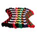 Unisex cosplay party Christmas gloves Bare fingers anime striped sleeves long wool gloves_viptrois.com