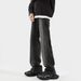 Men’s Gradient Faded Flare Jeans – Vintage-Inspired Wide-Leg Denim Pants With Mud Wash, Comfortable & Stylish For Streetwear & Casual_viptrois.com