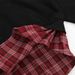 Two-Piece Patchwork Plaid Cardigan Sweatshirt Men's Trendy Brand High Street Design Sense Personality Loose_viptrois.com