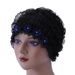 Phoenix Tail Flower Headband – Fashionable Summer Lace Hat With Decorative Back Flower (Thin & Breathable Design)_viptrois.com