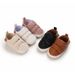 0 1-year-old Spring and Autumn new men's and women's baby shoes soft rubber sole toddler shoes indoor and outdoor baby shoes single-layer shoes leathe_viptrois.com