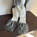 Autumn winter new furry hot girl thick soft sticky warm velvet fringe niche sweet and cool fashionable long scarf_viptrois.com