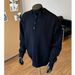 Half Button Round Neck Solid Color Knitted Sweater, Trendy New Style, Fashionable And Casual Design, Long Sleeved_viptrois.com