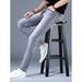 Cropped Jeans Summer Thin Trendy New Fashion Brand Slim Fit Stretch Men's Pants 9/10 Length_viptrois.com
