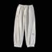 Men's Clothing Sweatpants Spring Harajuku Sports Leggings Pants Trendy Brand Ins Handsome Straight Leg Nine Point Pants_viptrois.com