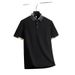 Men's Clothing Short Sleeved Polo Shirt Summer New Style Lapel Business Casual All Match Middle Aged Loose T Shirt Can Be Sent On Behalf Of_viptrois.com