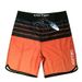 Men's Popular Striped Print Four-Sided Elastic Gray Men's Casual Surfing Beach Shorts_viptrois.com