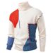 "Men's Casual Knit Sweater – Soft Round Neck Pullover For Autumn & Winter In Black, Green & Blue"_viptrois.com