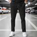 Men's Clothing Men's Trousers Light Luxury Summer Thin Men's Casual Pants Fashion Pants Slim Fit Casual_viptrois.com